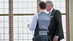 DOLLY SHOT: Manager coaching trainee Stock Footage