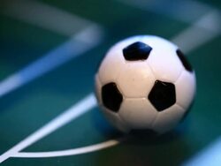 Foosball Kick Stock Footage