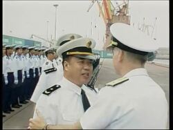 US cruisers sail into Zhanjiang port News Clip