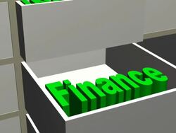 Some Economy words in Drawers Stock Footage