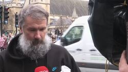 Eyewitness talks about man detained in Whitehall News Clip