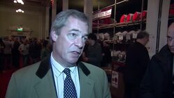 Nigel Farage interview at Thanet beer festival News Clip