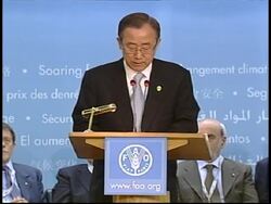 WRAP Speeches, Ban, Mugabe at session ADDS Ban, Mubarak News Clip