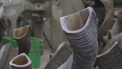 Shofars are prepared ahead of the Jewish New Year News Clip
