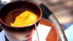 Cup of coffee Stock Footage