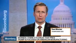 SunPower CEO Says Solar Industry Will Suffer From Trump Tariff News Clip