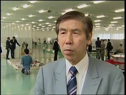 Engineers at a university near Tokyo unveil the latest rescue robot - CLIENT REFEED News Clip