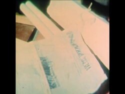 SYND 14/10/73 ISRALI SOLDIERS DISCOVER A SOVIET ADVICE HEADQUARTERS IN SYRIA News Clip