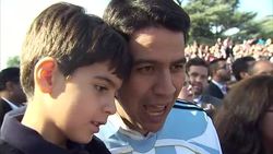 Pope Francis Makes First Visit to Washington, D.C. News Clip