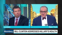 Bill Clinton Addresses Hillary Clinton's Health News Clip