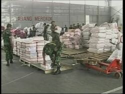 Team of Afghan doctors takes aid supplies to Medan News Clip