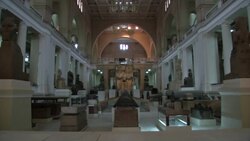 Tahrir Square's Egypt Museum gets a facelift among continued unrest News Clip
