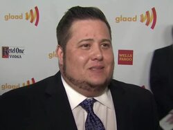 INTERVIEW: Chaz Bono on positive feedback he has received at 23rd Annual GLAAD Media Awards on 4/21/12 in Los Angeles, CA. Stock Footage