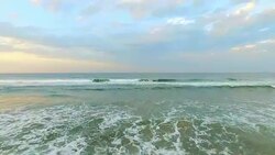Aerial track over coast in Acapulco, Mexico Stock Footage