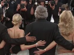 Noah Emmerich (L), Doug Liman, Khaled Nabawy, Naomi Watts, Valerie Stock Footage
