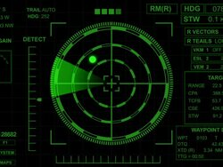 Radar Screen Stock Footage