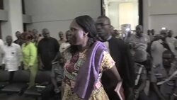 CLEAN : Trial of I.Coast's Simone Gbagbo enters second day News Clip