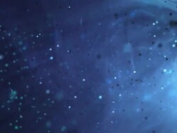 Bright dust and blue light beams Stock Footage