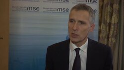 Stoltenberg on NATO's relevance, Russia, aid News Clip