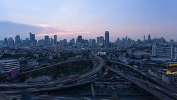 Traffic Time-Lapse night time. Stock Footage
