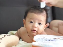 Baby care Stock Footage