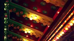 Blinking Bulbs Stock Footage