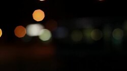 Tramway, Light Reflection, City, Lights Stock Footage