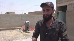 CLEAN : Homecooked meals ice cream offer relief from Syria Raqa fight News Clip