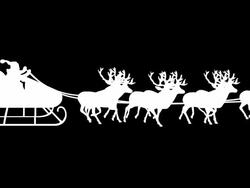 Santa Claus (Loopable) Stock Footage