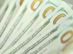 new dollar bills Stock Footage