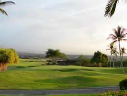Kings Golf Course at Waikoloa Beach, Hawaii Stock Footage