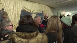 CLEAN : Beauty and the Beast cast and crew walk red carpet in London News Clip