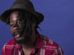 k-os Interview (clip 6) Stock Footage