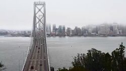 Bay Bridge Timelapse, San Francisco Stock Footage