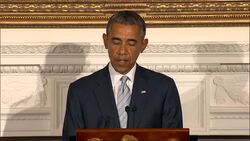 President Barack Obama praised Egypt's proposal Monday for a cease-fire between Israel and Hamas militants in the Gaza Strip, telling Muslim-Americans that he's hopeful that the plan can restore calm in the wake of a deadly wave of violence. (July 14) Instructional Video