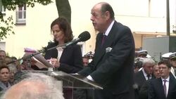 CLEAN : Statues of De Gaulle and Churchill unveiled in Calais News Clip