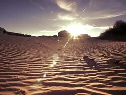 WS POV LA View of Monument Valley / Monument Valley Navajo Tribal Park, Arizona, United States  Stock Footage