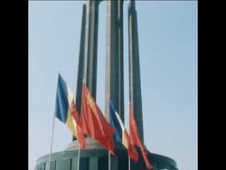 SYND 18 8 78 CHINA CHAIRMAN HUA KUO-FENG IN BUCHAREST News Clip