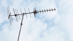 TV antenna. Stock Footage