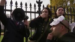 Anonymous, Occupy and other hacktivists march on the White House News Clip