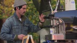 Coffee Barista Street Scenes in Cincinnatti News Clip