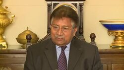 CLEAN : Pakistans Musharraf says army backs him ov News Clip