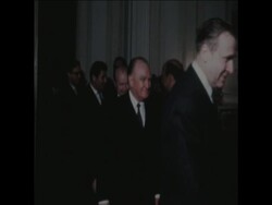 SYND 01/03/1970 SOVIET DEPUTY FOREIGN MINISTER VINOGRADOV IN CAIRO News Clip