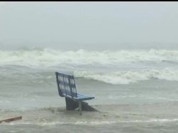 Hurricane Gustav dealt a glancing blow to the Mississippi Coast on Monday, flooding hundreds of homes and knocking out power to tens of thousands of residents.  There were no immediate reports of storm-related injuries and Gustav's effect was mild compared with Katrina. News Clip