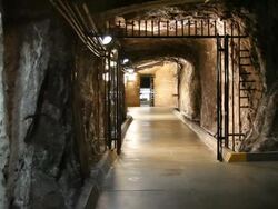 Hoover Dam Tunnels Stock Footage