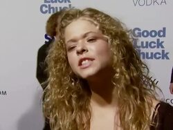 'Good Luck Chuck' Los Angeles Premiere Stock Footage