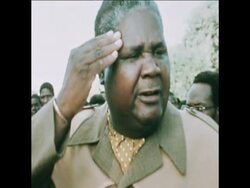 SYND 20 3 76 JOSHUA NKOMO MAKES PRESS STATEMENT IN SALISBURY AFTER TALKS WITH IAN SMITH News Clip