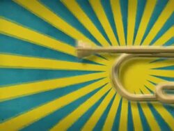 retro trumpet Stock Footage