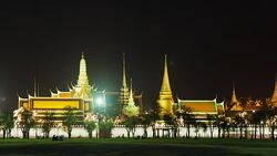 4K Timelapse: Wat Phra Kaew Stock Footage