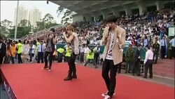 Korean pop band perform at charitable football match in Vietnam News Clip